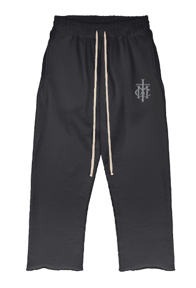 Embroidered Pant w/ Grey Logo