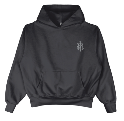 Embroidered Hoodie w/ Grey Logo