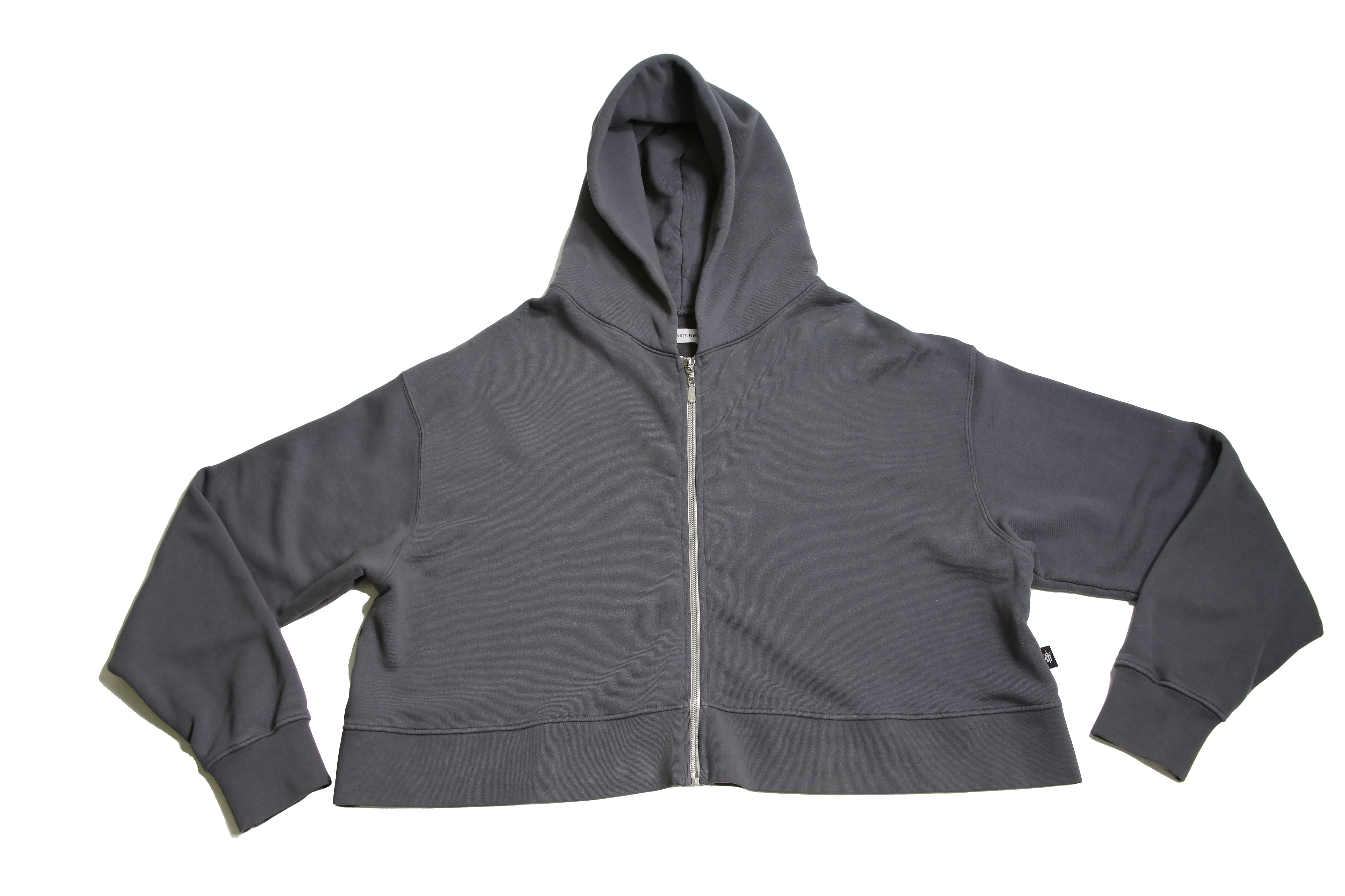 Cropped Full Zip Hoodie