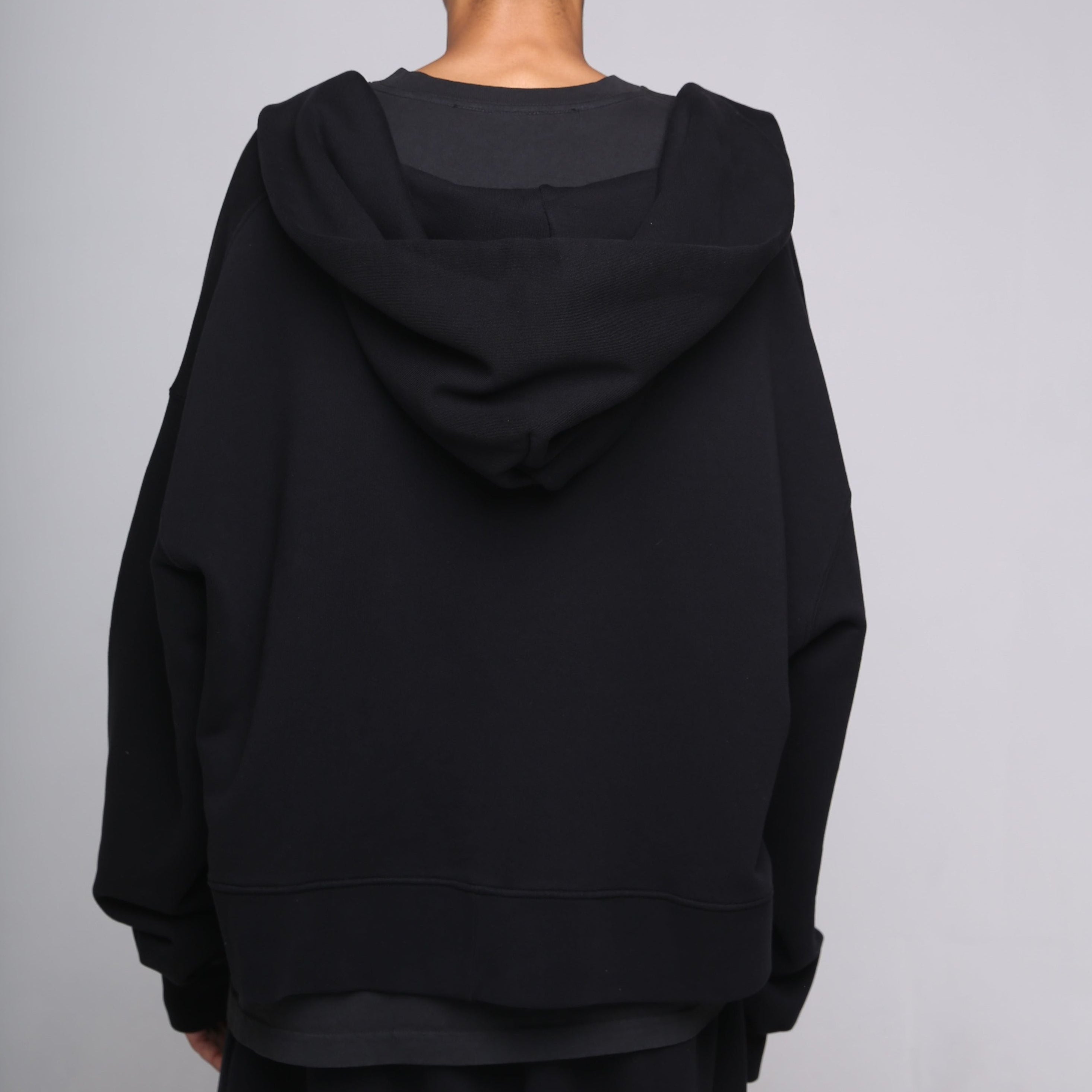 Cropped Full Zip Hoodie