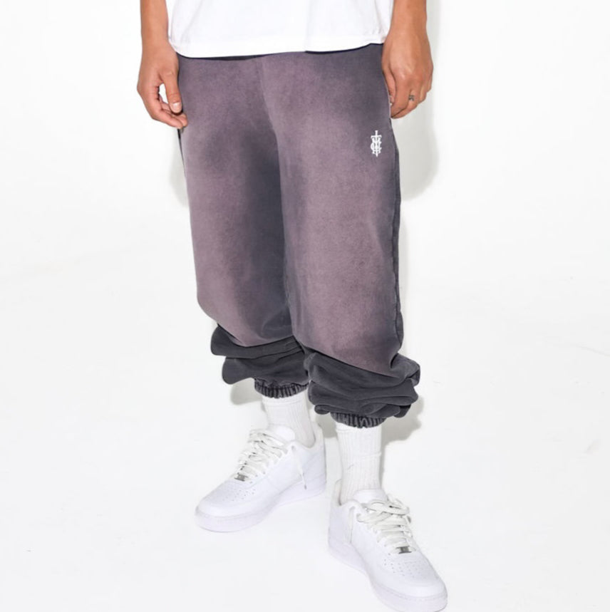 Pantalon à bas cintré 